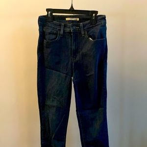 levi strauss 721 high rise skinny jeans